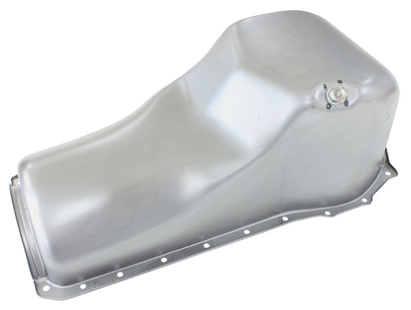 Aeroflow Ford Cleveland Standard Replacement Oil Pan, Raw Finish Suit Ford 302 and 351 Cleveland, 5.0L Capacity