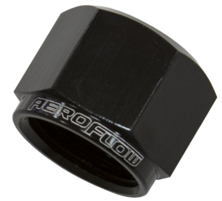 AN Flare Cap -6AN  Black Finish