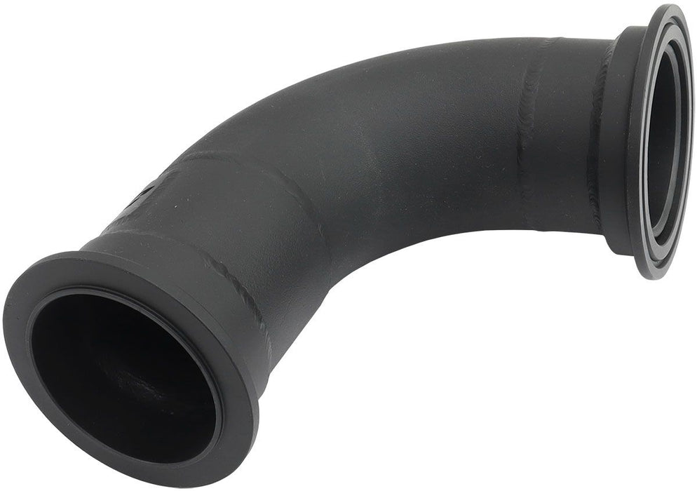 Aeroflow GM LS Twin Turbo Long Turn Up Adapter Manifold 2.5" V-Band and AF8080-1016 Flange, Sold Individually