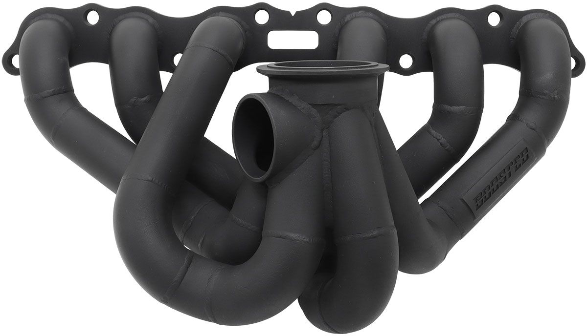 Aeroflow Toyota 2JZ-GE (Non Turbo) V-Band Flange High Mount Turbo Manifold Suits Boosted 7375 up toBoosted 7975 in V-Band flange,with 50mm External Wastegate Flange