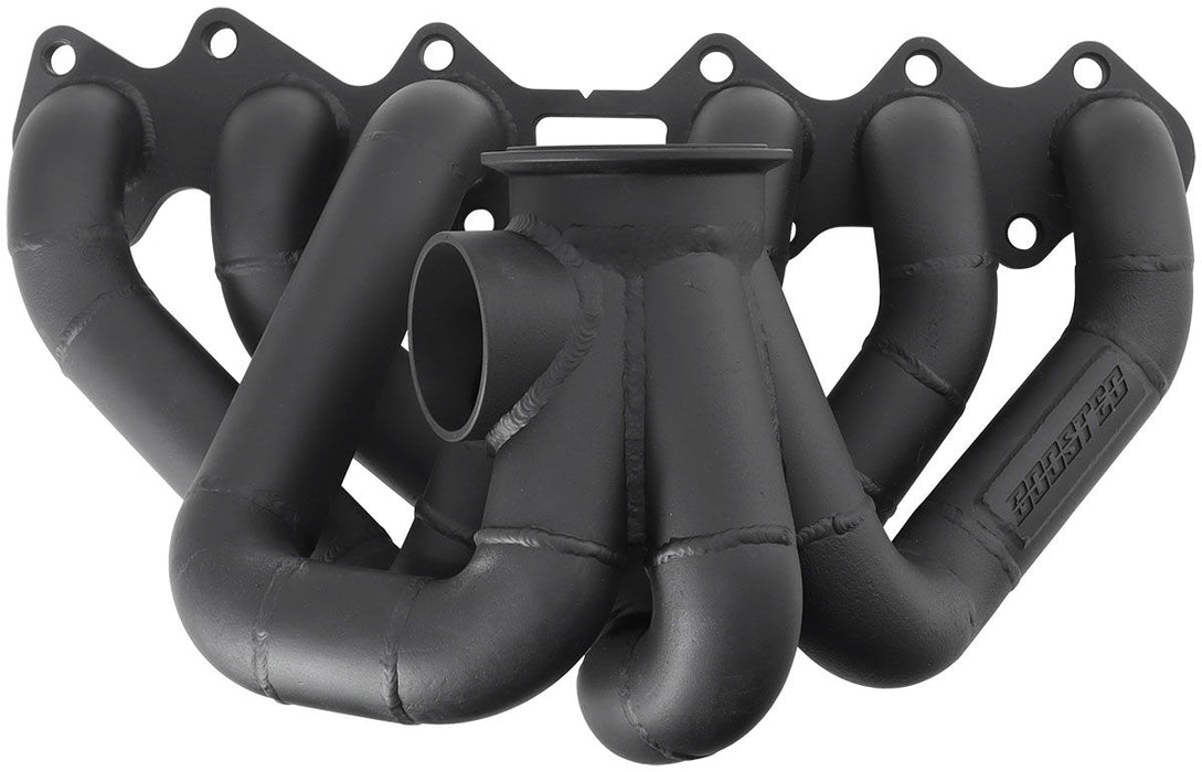 Aeroflow Toyota 2JZ-GTE V-Band Turbo Manifold Suits High Mount GT40-GT45 Turbo, with 50mm External Wastegate Flange