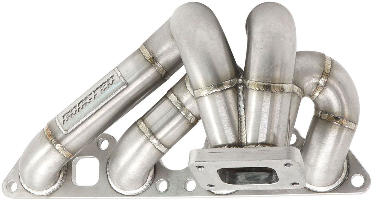 Aeroflow Nissan SR20 T25/T28 Stainless Steel Turbo Manifold Suits Low Mount GT28-GT35 Turbo, with InternalWastegate Turbochargers