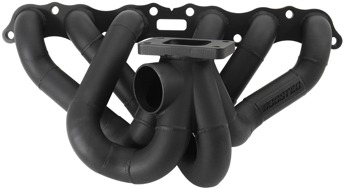 Aeroflow Toyota 2JZ-GE (Non Turbo) T3 Flange High Mount Turbo Manifold Suits Boosted 5455 up toBoosted 6862 in T3 flange, with 50mm External Wastegate Flange