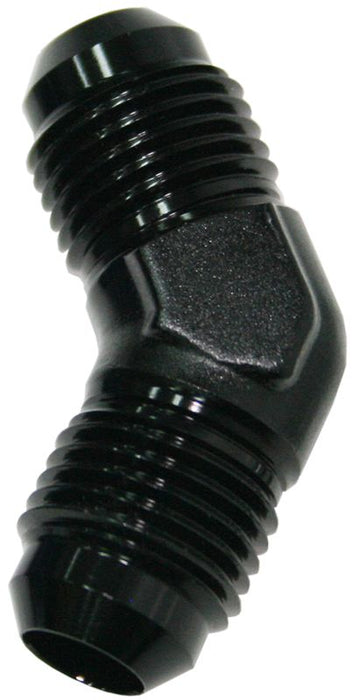 45° Male Flare Union -12AN  Black Finish