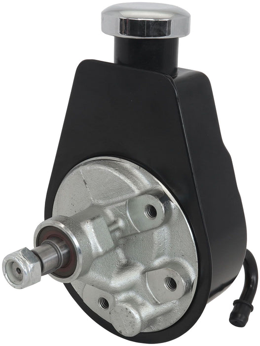Aeroflow Saginaw Power SteeringPump - Black Finish GM Saginaw Pump with No Pulley