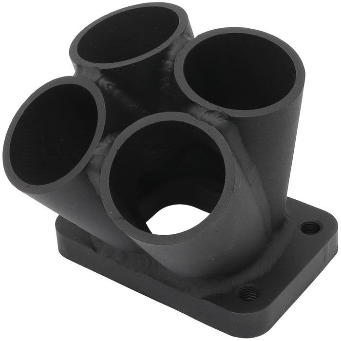 Aeroflow 4 into 1 Round Turbo Merge Collector, T25/T28 Flange No Wastegate Hole, Cast 304