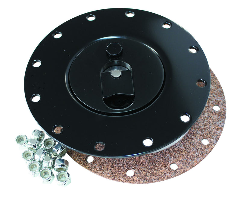 Billet Fuel Cell Cap Assembly  Suits All RCI Fuel Cells, Black Finish