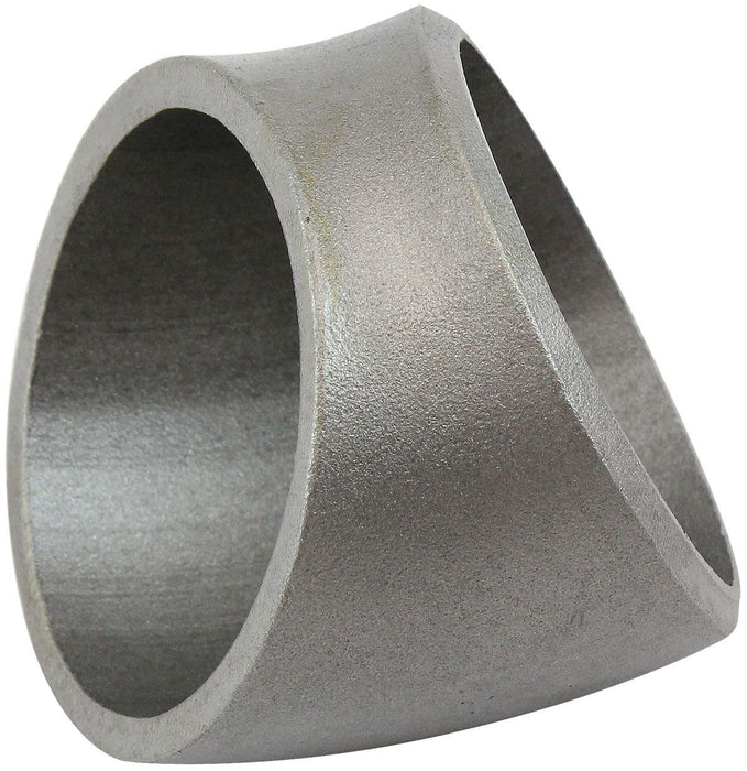 2" (52mm) Steam Pipe Tube, 45 Degree Bend, 1D Radius  3/16" Wall Thickness, Carbon Steel Material