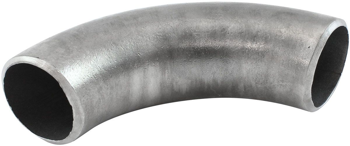 Aeroflow 1-5/8" (41mm) Steam Pipe Tube, 90 Degree Bend, 2.5D Radius 1/8" Wall Thickness, Carbon Steel Material