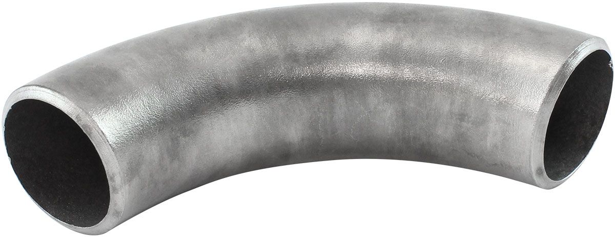 Aeroflow 1-3/8" (35mm) Steam Pipe Tube, 90 Degree Bend, 3.0D Radius 1/8" Wall Thickness, Carbon Steel Material