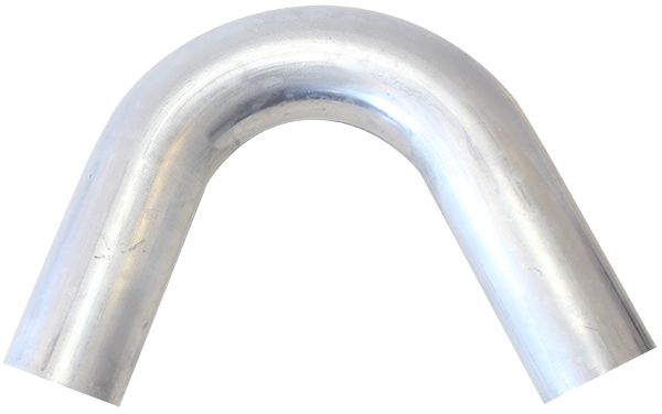 135° Aluminium Mandrel Bend 3-1/2" (88mm) Dia.   5/64" (2.03mm) Wall. 6-3/16" (165mm) Leg