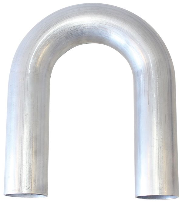 180° Aluminium Mandrel Bend 2" (51mm) Dia.   1/16" (1.63mm) Wall. 5-1/2" (140mm) Leg