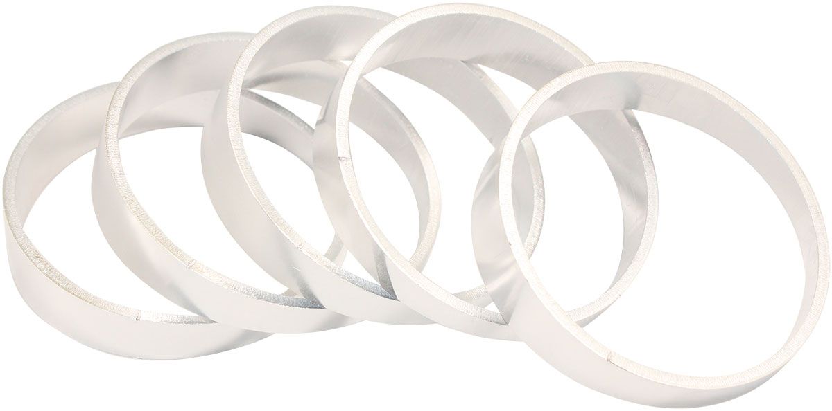 Aluminium 2.75" Pie Cuts Sold asa Pack of 5 to make a 45° Bend, 1/16" Wall Thickness and 1D Radius