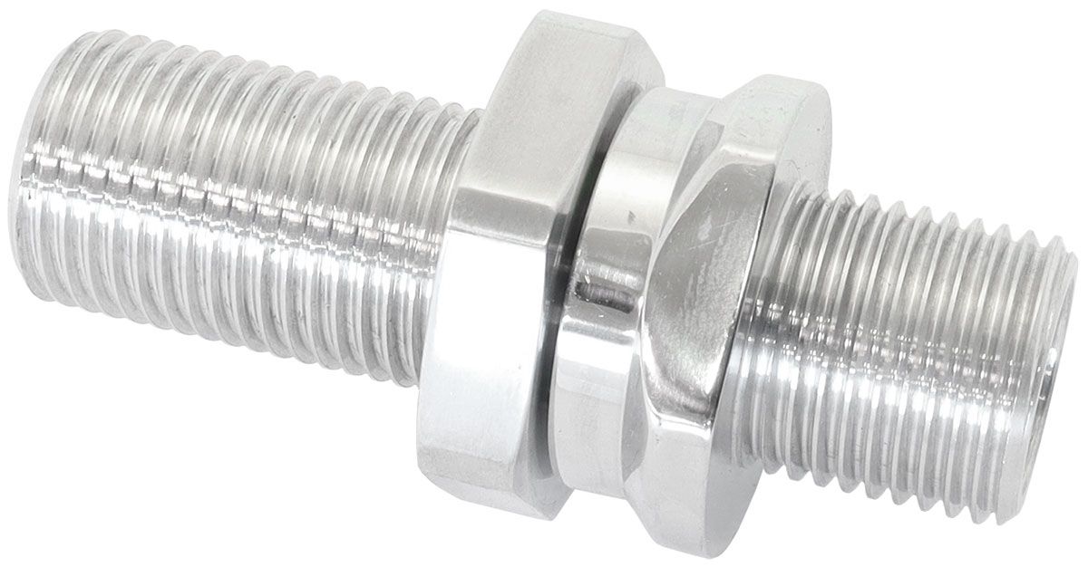 #8 Air Conditioning Bulkhead Insert   Polished Finish