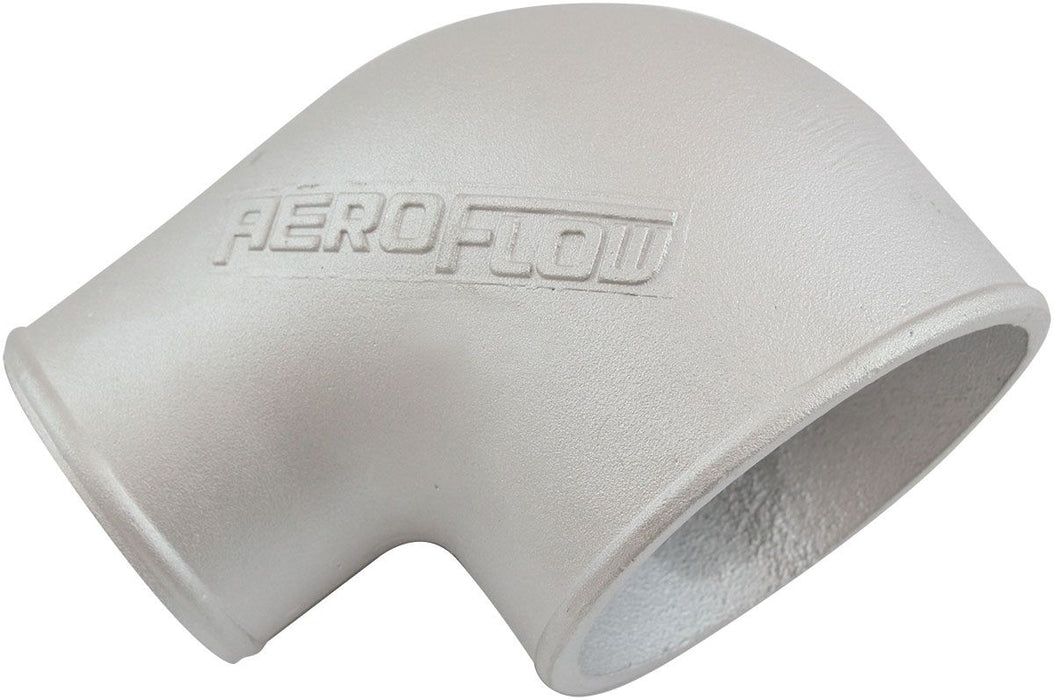 Tight Radius Reducer Cast 90 Degree Elbow - Natural Finish 3" (76mm) to 2" (51mm) Outside Diameter