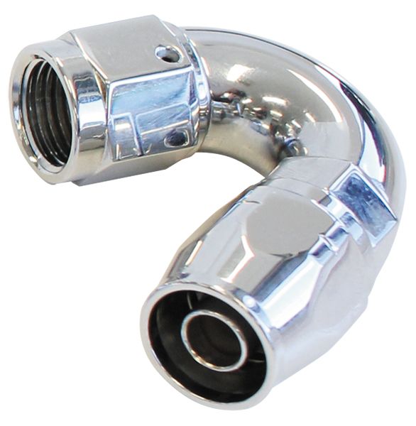 880 Elite Series Full Flow Cutter Swivel 150° Hose End -8AN  Suits 100 & 450 Series Hose