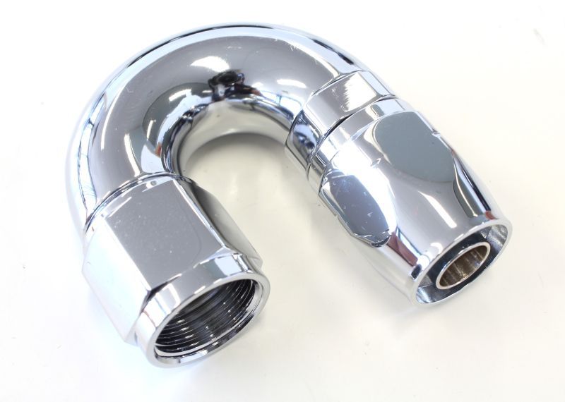 880 Elite Series Full Flow Cutter Swivel 180° Hose End -6AN  Suits 100 & 450 Series Hose