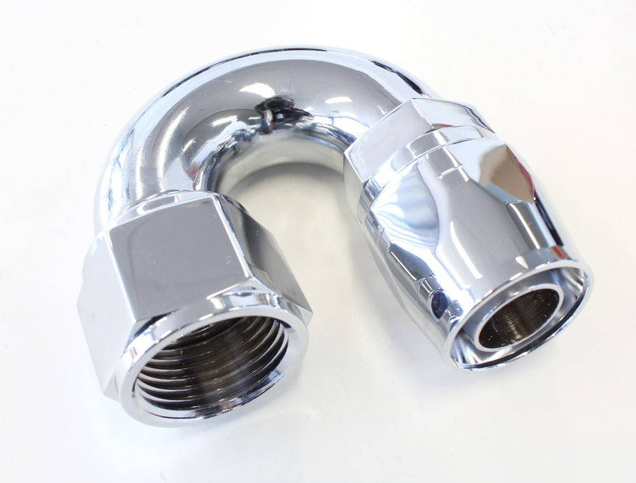 880 Elite Series Full Flow Cutter Swivel 180° Hose End -12AN  Suits 100 & 450 Series Hose