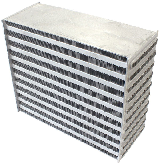 Race Series Intercooler 260 x 230 x 100mm CORE only  Raw Aluminium, Universal Design