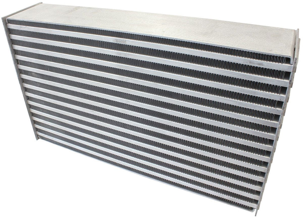 Race Series Intercooler 500 x 300 x 100mm CORE only  Raw Aluminium, Universal Design
