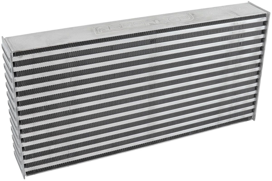 Race Series Intercooler 600 x 300 x 76mm CORE only  Raw Aluminium, Universal Design