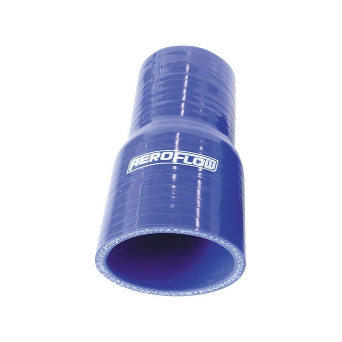 Gloss Blue Straight Silicone Reducer / Expander Hose 2-3/4" (70mm) to 2" (51mm) I.D  5mm Wall Thickness, 127mm Length