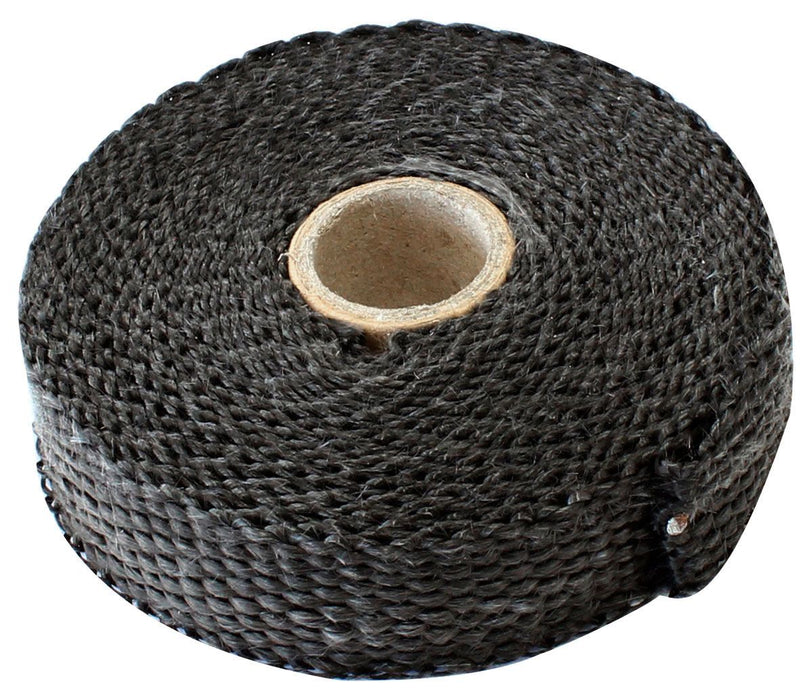 Aeroflow Exhaust Insulation Wrap 1" Wide, 15ft Length, Black