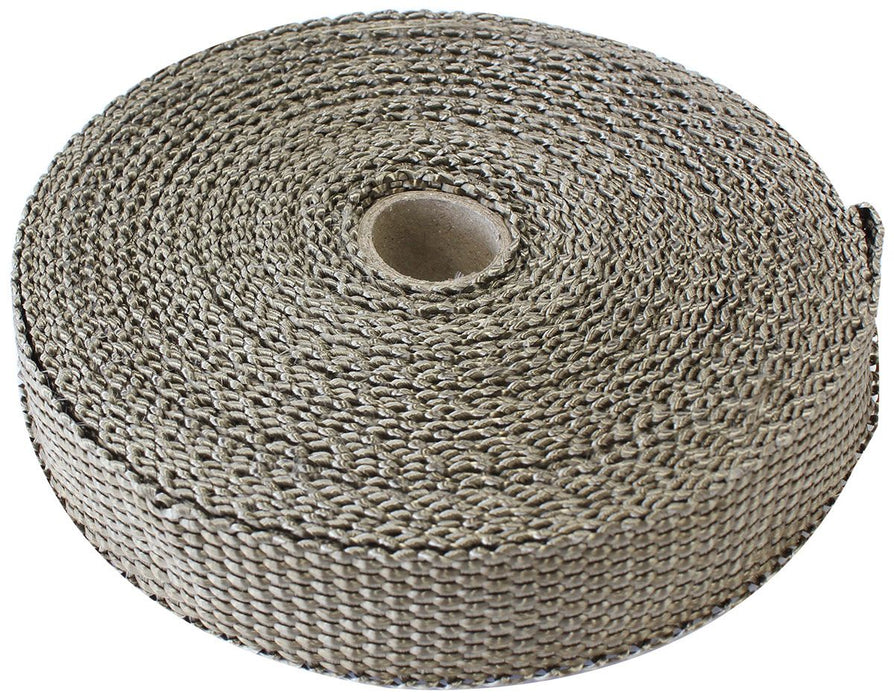 Aeroflow Exhaust Insulation Wrap 1" Wide, 50ft Length, Titanium
