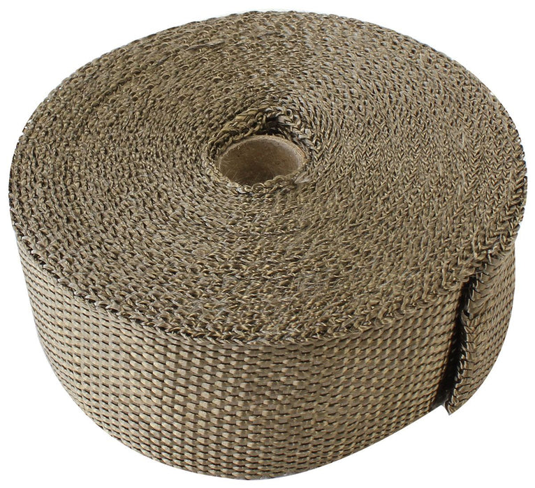 Aeroflow Exhaust Insulation Wrap 2" Wide, 50ft Length, Titanium