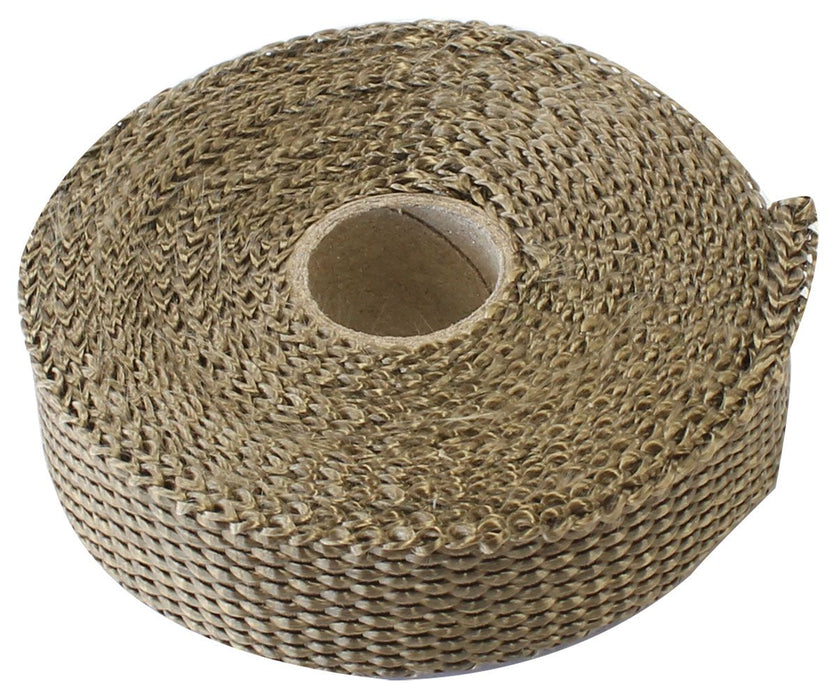Aeroflow Exhaust Insulation Wrap 1" Wide, 15ft Length, Titanium