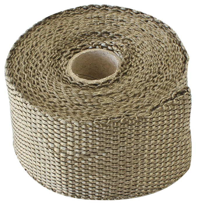 Aeroflow Exhaust Insulation Wrap 2" Wide, 15ft Length, Titanium