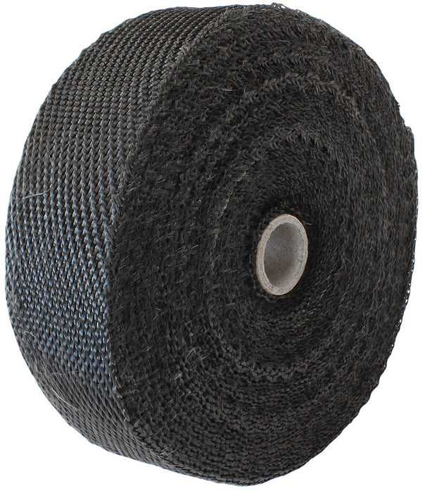Exhaust Insulation Wrap 2" Wide, 50ft Length, Black Titanium
