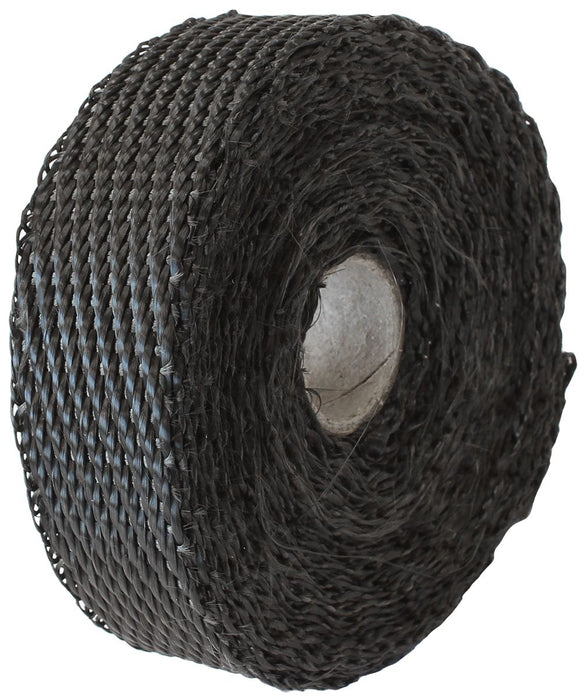 Exhaust Insulation Wrap 1" Wide, 15ft Length, Black Titanium