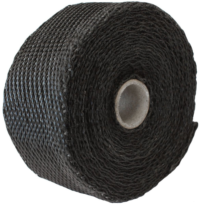 Exhaust Insulation Wrap 2" Wide, 15ft Length, Black Titanium