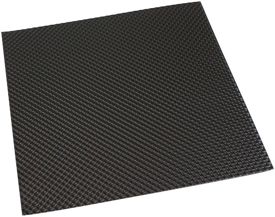 Aluminium Embossed Heat Shield - Black Finish  24" x 24" (609.60mm x 609.60mm)