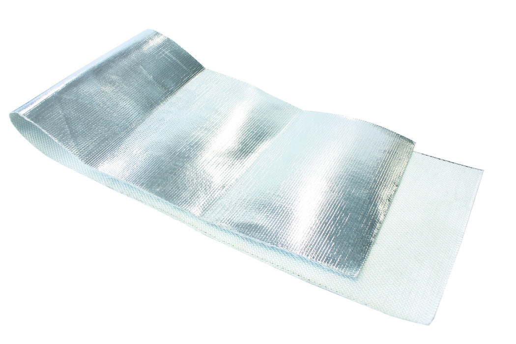 Starter Motor Heat Shield Flexible Aluminised surface reflects up to 2000°F radiant heat, 2 straps included