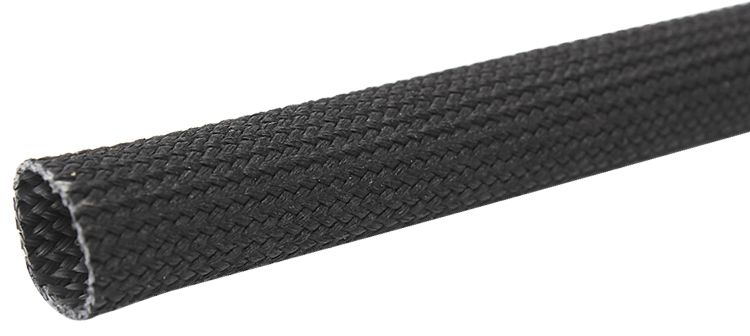Braided Sleeve Heat Shield  1/4" (6.35mm) I.D Suit Hose -4,(-3 & -4 PTFE), 1m (3 Feet)