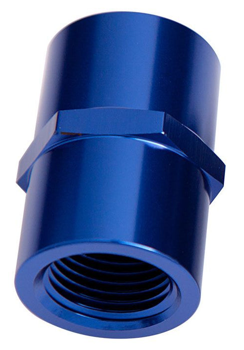 NPT Female Coupler 1/4"  Blue Finish