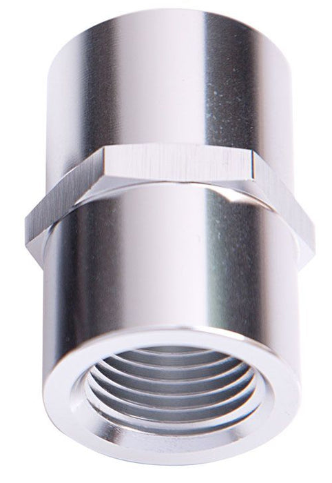 NPT Female Coupler 3/8"  Silver Finish
