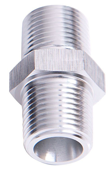 NPT Male Coupler 1/4"   Silver Finish