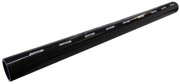 Gloss Black Straight Silicone Hose 3-1/4" (82mm) I.D  3.3ft (1 metre) Length. 4-Ply, 13/64" (5.3mm) Wall Thickness