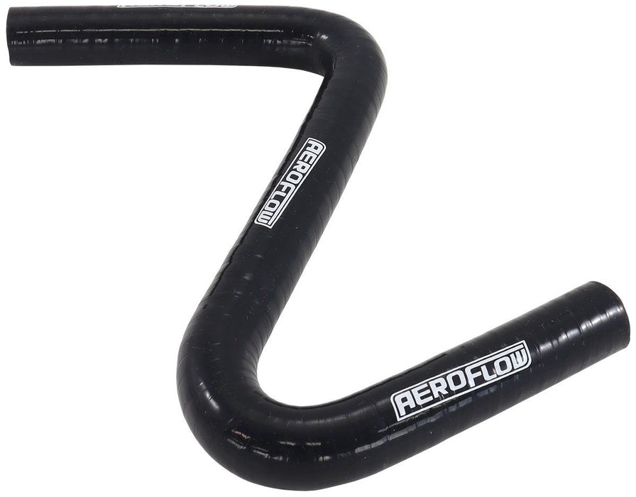 Gloss Black Silicone ZBend Heater Hose 5/8" (16mm) I.D 135 Degree Bend and 90 Degree Bend