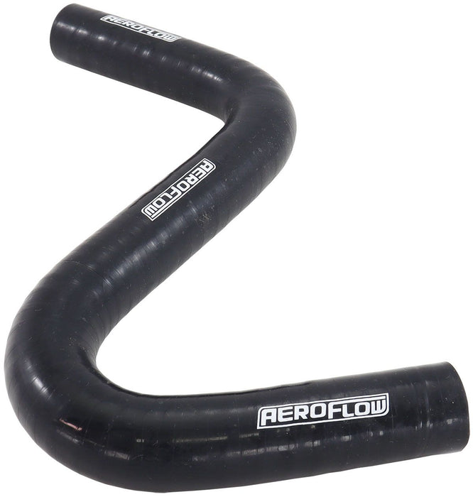 Gloss Black Silicone ZBend Heater Hose 1" (25.4mm) I.D 135Degree Bend and 90 Degree Bend
