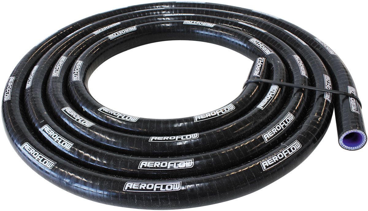 Gloss Black Reinforced Silicone Heater Hose 5/8" (16mm) I.D  13ft. (4 metre) Length