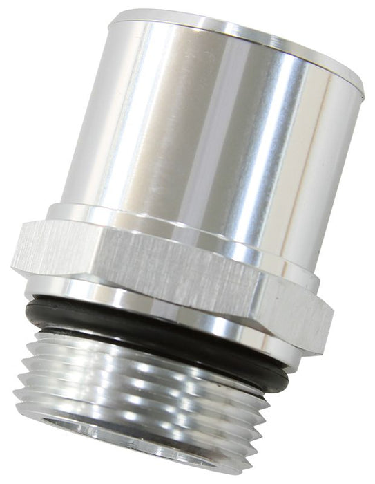 ORB Barb Adapters   -16 ORB to 1-3/8" (35mm) Barb, 55mm OAL, Silver Finish