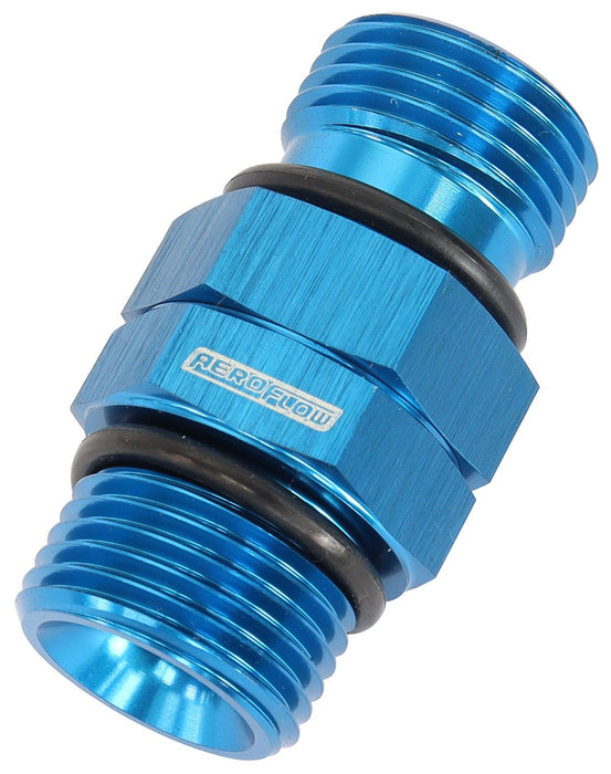ORB Male to Male Swivel -10 ORB to -10 ORB  Blue Finish