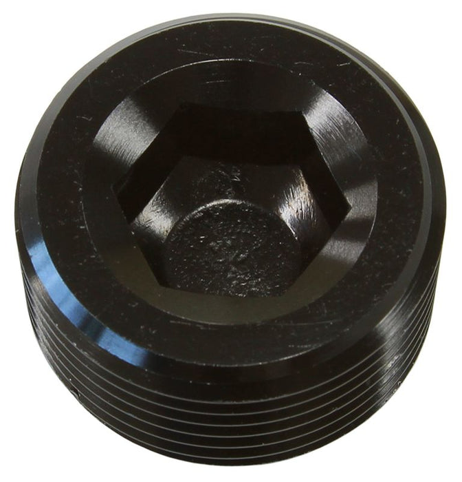NPT Plug 1/4"  Black Finish, 25 pack