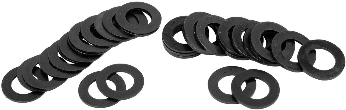 Holden Rocker Arm Bridge Shim Kit   32 Piece Kit with 16x 1/64" and 16x 3/64" Shims