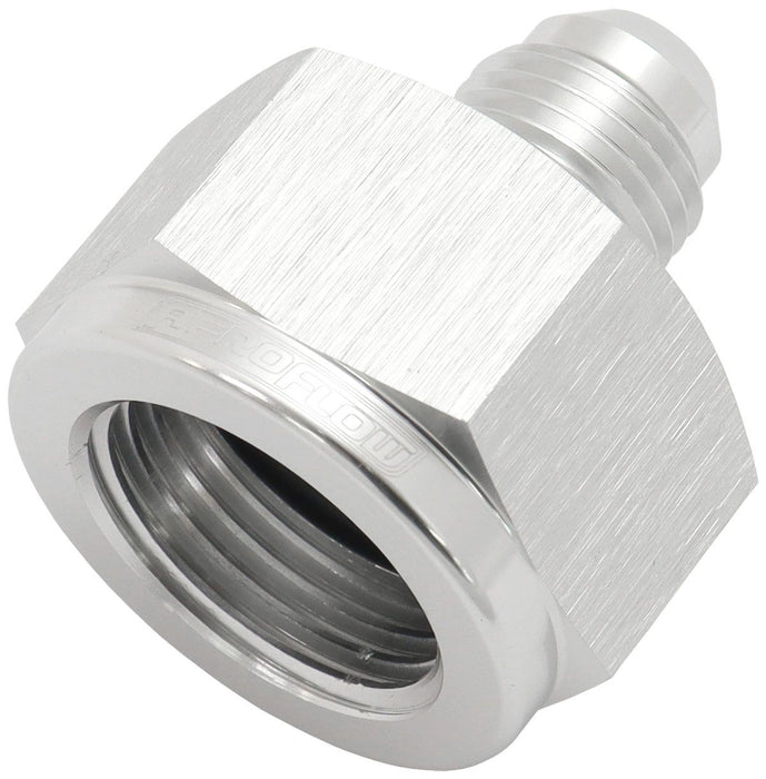 AN Flare Reducer Female/Male -8AN to -4AN  Silver Finish