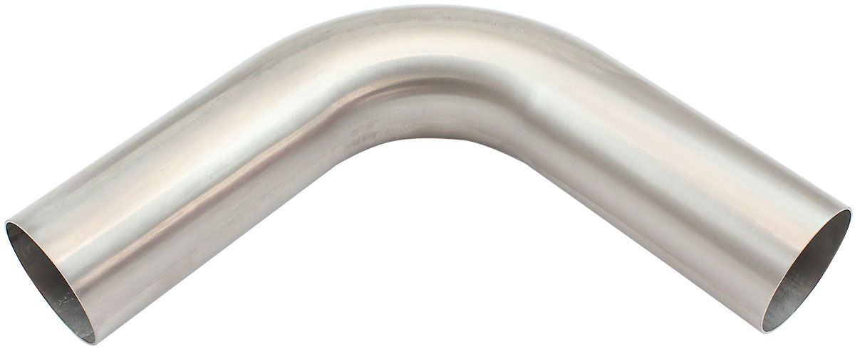 Aeroflow Stainless Steel 90C Mandrel Bend 3" O.D, .065" Wall, 6" Leg